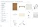 Designer appointed features of the hall bathroom including vanity, shower, tub and toilet at 2126 Opulent Oaks Ln # 14, Durham, NC 27713