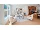 Inviting living room with stylish decor, seamlessly connected to the kitchen and dining areas at 2126 Opulent Oaks Ln # 14, Durham, NC 27713