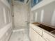 Bathroom featuring a walk-in shower at 7000 North Ridge Dr, Raleigh, NC 27615