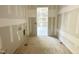 Unfinished laundry room with electrical outlets and water connections at 7000 North Ridge Dr, Raleigh, NC 27615