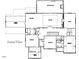 Second floor plan featuring bedrooms, a media room, and a screened balcony at 7000 North Ridge Dr, Raleigh, NC 27615