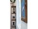 Close-up of decor with stylish artwork and bookshelf at 1511 Malta Ave, Raleigh, NC 27610