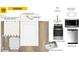 Kitchen features include Brellin white cabinets, a stainless steel sink, and stainless steel appliances at 222 Chestnut Oak Ln, Lillington, NC 27546