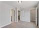Neutral bedroom with carpet, walk-in closet, and ensuite bathroom at 2038 Fishamble St, Fuquay Varina, NC 27526
