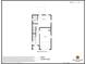 First floor plan showing the foyer, garage, and bedroom layout at 2038 Fishamble St, Fuquay Varina, NC 27526