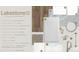 Interior design samples showing floors, cabinets, counter tops, brushed nickel hardware, and paint color at 2042 Fishamble St # 32, Fuquay Varina, NC 27526