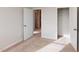 Bright bedroom with carpet and two closets at 2370 Bay Minette Sta # 697, Apex, NC 27502