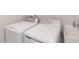 Efficient laundry room with modern washer and dryer, providing convenience and functionality at 2370 Bay Minette Sta # 697, Apex, NC 27502