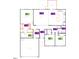 Open floor plan with primary bedroom, kitchen, garage, and bedrooms at 566 John Stark Dr, Fuquay Varina, NC 27526