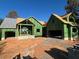 New house under construction with large garage at 143 High Ridge Ln, Pittsboro, NC 27312