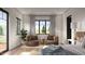 Main bedroom with sitting area and serene views at 143 High Ridge Ln, Pittsboro, NC 27312