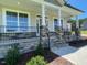 Inviting entryway with stone accents, leading to a welcoming residence at 23 Quail Pt Cir, Clayton, NC 27520