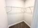 A functional closet featuring wire shelving, maximizing storage space and organization for an efficient wardrobe solution at 328 Bishop Lane, Sanford, NC 27330