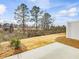 Spacious backyard with grassy area and a patio at 40 Lavender Ln, Clayton, NC 27520