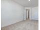 Bright bedroom with access to bathroom and hallway at 40 Lavender Ln, Clayton, NC 27520
