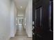Bright entryway with light wood-look flooring at 40 Lavender Ln, Clayton, NC 27520