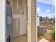 Small mechanical room with water heater and AC unit at 40 Lavender Ln, Clayton, NC 27520