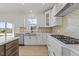Modern kitchen with stainless steel appliances and stylish backsplash at 1019 Gibson House Dr, Burlington, NC 27215