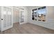 Office with hardwood floors, white trim, and French doors at 1019 Gibson House Dr, Burlington, NC 27215