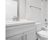 Clean bathroom with white vanity and modern fixtures at 1078 Gibson House Dr, Burlington, NC 27215