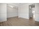 Bright dining room with hardwood floors and an open concept design at 1078 Gibson House Dr, Burlington, NC 27215