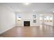 Living room featuring a fireplace and plenty of natural light at 1078 Gibson House Dr, Burlington, NC 27215