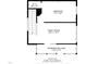 Second-floor layout featuring a bedroom, a Gathering room, and a screened balcony for outdoor enjoyment at 802 N Franklin St, Wake Forest, NC 27587