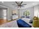 This main bedroom includes decor, a spacious layout, multiple sitting areas, and an ensuite bathroom at 3723 Bellevue Rd, Raleigh, NC 27609