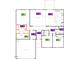 Detailed floor plan showcasing the layout of the house, including room dimensions and locations at 141 Robert Howe Dr, Fuquay Varina, NC 27526