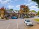 Commercial shops and a parking lot enhance the convenience and accessibility for community members at 3009 Gentle Breezes Ln, Raleigh, NC 27614
