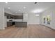 Spacious dining area with hardwood floors and access to the backyard at 804 Pryor St # 49, Mebane, NC 27302