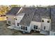 Rear view of townhouses with patios and sunrooms at 806 Pryor St # 50, Mebane, NC 27302