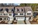 Front view of townhouses with attached garages at 806 Pryor St # 50, Mebane, NC 27302
