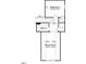 Upper-level floor plan highlighting bedrooms, bonus room, and bathroom layout at 291 Alden Way, Angier, NC 27501