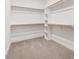 Walk-in closet with ample storage space and shelving, designed for organization at 6965 Us-401, Fuquay Varina, NC 27526