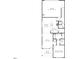 Two-story home floor plan featuring primary suite, Gathering room, and two-car garage at 3939 Willow Gate Way, Knightdale, NC 27604