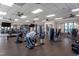 Spacious gym offering a variety of exercise equipment and weights at 1829 Hydrangea Way, Fuquay Varina, NC 27526