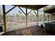 Wooded backyard view from under deck at 2007 Opulent Oaks Ln # 24, Durham, NC 27713