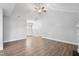 Spacious living room with lots of natural light and vaulted ceilings at 32 Boyce Ct, Sanford, NC 27332