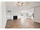Spacious living room with a fireplace, and lots of natural light at 32 Boyce Ct, Sanford, NC 27332