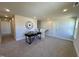 Living room features desk space and wall decorations at 225 Bering Cir, Angier, NC 27501