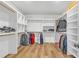 Spacious walk-in closet with ample shelving and hanging space at 616 Silver Comet Dr, Knightdale, NC 27545