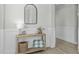 Entryway featuring decorative table and decor at 120 W Weatherford Dr, Angier, NC 27501