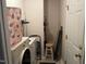 Laundry room with washer, dryer, and storage at 3016 Old Craig Trail, Mebane, NC 27302