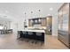 Spacious kitchen with a large center island, stainless steel appliances, and modern finishes at 662 Manchester Dr, Raleigh, NC 27609