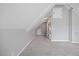 Upstairs bonus room with carpet and recessed lighting at 2024 Stanchion St, Haw River, NC 27258