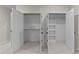 Spacious closet with built-in shelving and ample room for organizing clothes and accessories at 811 Maple Berry Ln # 101, Raleigh, NC 27607