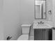 Powder room with modern fixtures and finishes at 811 Maple Berry Ln # 103, Raleigh, NC 27607