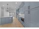 Modern kitchen featuring stainless steel appliances and eat in bar at 811 Maple Berry Ln # 103, Raleigh, NC 27607