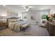 Serene bedroom featuring a plush bed, bench, and decor for ultimate relaxation at 33 Macy Cir, Wendell, NC 27591